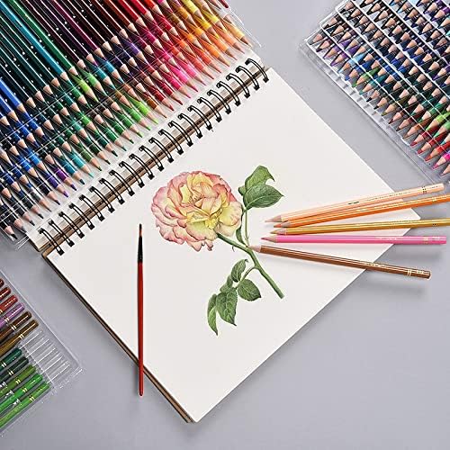 GYZX 180 Renk Suluboya Çizim Seti Renkli Kalemler Sanatçı Boyama Eskiz Ahşap renkli kurşun kalem Okul Sanat Malzemeleri (Renk: