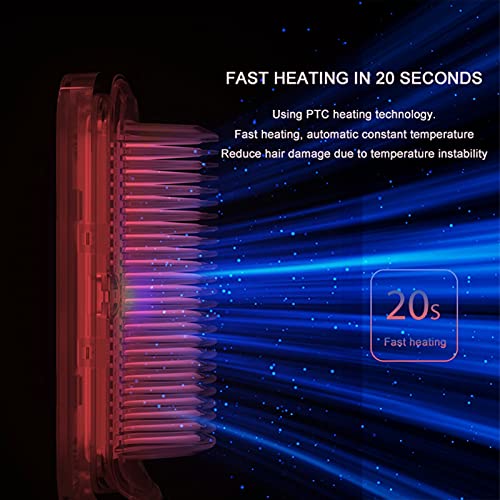 Elektrikli ısıtma tarak kıvırcık saç düzleştirici fırça seramik saç sıcak taraklar ısı elektrikli profesyonel saç Bigudi ısıtmalı