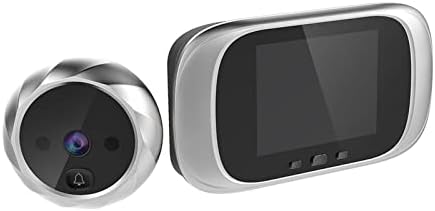 ZHU-CL Ev Video Kapı Göz Dijital LCD 2.8 inç Video Kapı Zili Peephole Görüntüleyici Kapı Göz İzleme Kamera 90 Derece Kapı Zili
