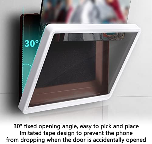 Duvara Monte Duş Kılıfı, Dokunmatik Ekran Duş Kılıfı Ev için Banyo için Su Geçirmez Anti Sis (Tablet Bilgisayar Standı (Normal