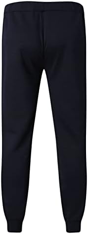 UBST Sweatpants Mens için, Bahar Yan Çizgili Patchwork Koşu Rahat Pantolon Fermuar Cepler Egzersiz Spor koşucu pantolonu