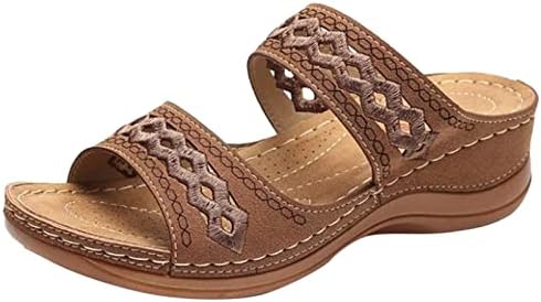 Platform sandaletler kadınlar için sandalet ayakkabı takozlar moda toka kayış sandalet yaz ayakkabı kadınlar için
