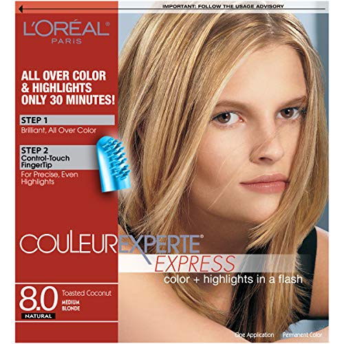 L'Oreal Paris Couleur Experte 2 Adımlı Ev Yapımı Saç Rengi ve Vurgulama Seti, Kızarmış Hindistan Cevizi