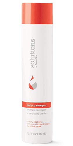 Great Clips Clarifying Shampoo 10oz ile Çözümler / Birikmeyi Giderir / Tüm Saç Tipleri için / Yüzücüler için Harika