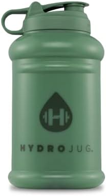 Entegre Saplı HydroJug 64oz Yarım Galonluk Su Şişesi Entegre Saplı ve Taşıma Halkalı Yeniden Kullanılabilir Dayanıklı BPA İçermeyen