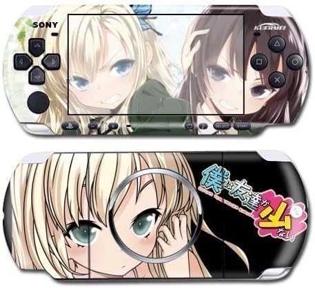 PSP 3000 için Boku Wa Tomodachi Ga Sukunai Tasarım Dekoratif Koruyucu Cilt Çıkartma