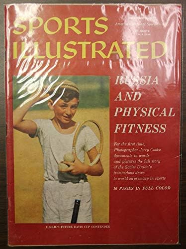 Rusya Fiziksel Uygunluk 1957 Sports Illustrated Dergisi Etiketsiz 122695