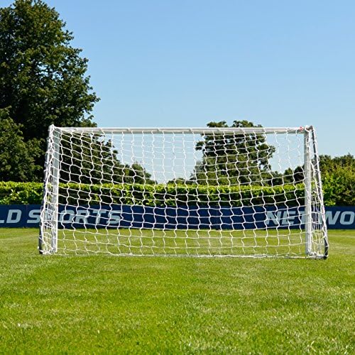FORZA 8ft x 4ft Alu60 Futbol Golü | Çocuklar için Alüminyum Arka Bahçe Futbol Golü [İsteğe Bağlı Hedef Sayfası]