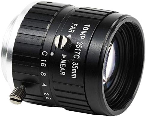 35mm Telefoto C-Mount Lens için Ahududu Pi HQ Kamera, endüstriyel 35mm Odak Uzaklığı, çok Alan Açısı için Pi 4 3 B B + Sıfır