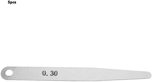 Feeler Ölçme Aracı Feeler Ölçer ölçüm için Basit Yapısı ile Taşınabilir 5 Adet (0.3)