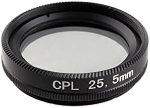 Kamera Lens Filtresi Küçük Kalibreli Kamera Filtresi 25/25.5/27/28/30/30.5/34/35. 5/39mm CPL Filtreler için Sanayi Video Muayene