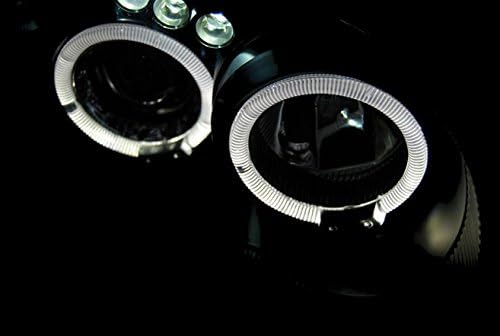V-MAXZONE parçaları Farlar VR-1566 Ön ışıkları Araba Lambaları Sürücü Ve Yolcu Yan Komple Set far takımı Melek Gözler Siyah Subaru