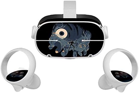Şövalye Undead Oculus Quest II Cilt Kapak için VR Kulaklık Sistemi ve Denetleyici