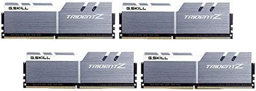G. SKILL 64 GB (4x16 GB) TridentZ Serisi DDR4 PC4-25600 3200 MHz İçin Intel X99 Platformu Masaüstü Bellek Modeli F4-3200C16Q-64GTZSW