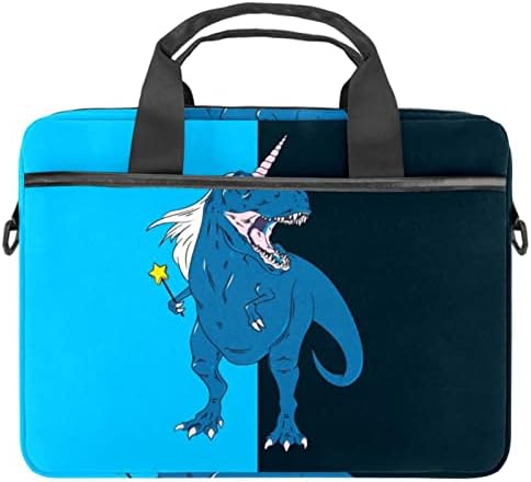 Unicorn Dinozor laptop çantası Kadınlar için Messenger omuzdan askili çanta 14.5 İn Laptop taşıma çantası İş Evrak Çantası Erkekler