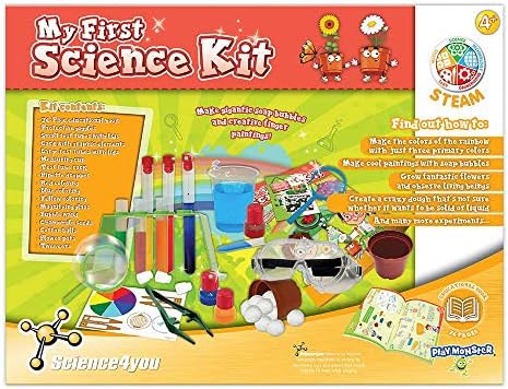 PlayMonster Science4you-İlk Bilim Kitim-Çocukları Bilimle Tanıştırmak için 26 Deney-4 Yaş ve Üstü Çocuklar için Eğlenceli, Eğitici