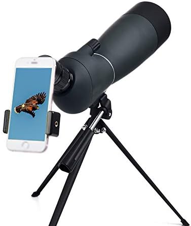 TANGADYL 25-75x70 HD Spotting Kapsam ile Tripod ve Telefon Adaptörü ve Taşıma Çantası Teleskop ile Gece Görüş BAK4 45 Derece