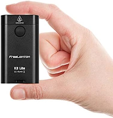 FreeLionVon noel hediyesi Anahtarlık Mini şarj edilebilir fenerler 550 Lümen mikro EDC cep ışıkları ile 7 modları kapalı ve açık