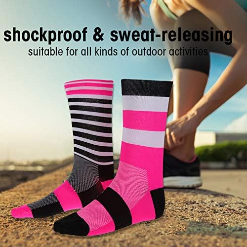Tgoon Aşınmaya Dayanıklı Spor Çorabı, 39-45 için Polyester Elyaf Polyester (AB)