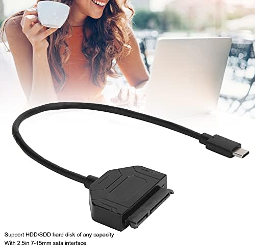 C Tipi Adaptör, 10 Gbps USB 3.0 Sabit Sürücü Kablosu Harici Veri Transferi için Laptop için Windows98SE ME 2000 XP 7/8/10 için