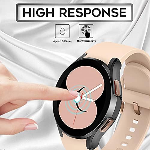 (3 Paket) Samsung Galaxy Watch 4 40mm Kılıf Kapak için Uyumlu Seltureone, yumuşak TPU Koruyucu Tampon Kabuk Ekran Koruyucu Kapak