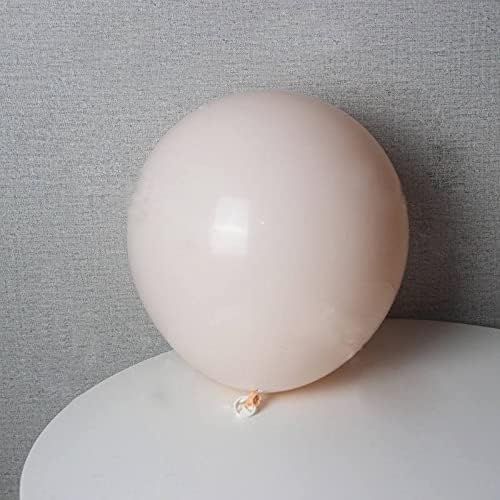 105 pcs İki Katına-dolması Şeftali Allık Çıplak Balon Çelenk Kiti Boho Düğün Dekorasyon Metal Bakır Balon Kemer Doğum Günü Partisi