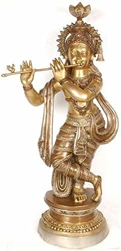Lord Krishna-Pirinç Heykeli