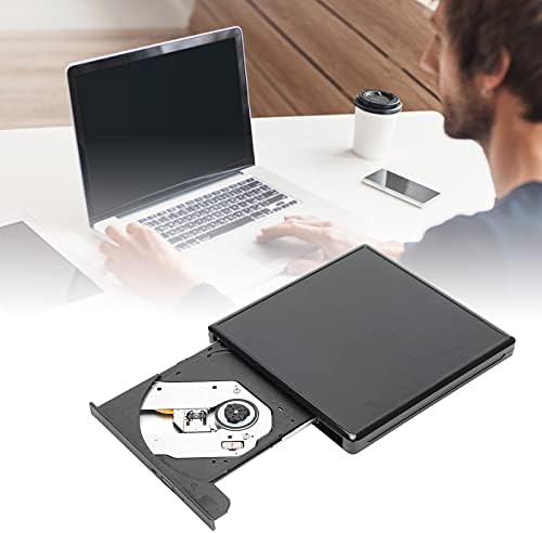 Harici DVD CD Sürücü, taşınabilir USB3. 0 + USB C CD/DVD +/-RW Sürücü Dizüstü Masaüstü PC ile Uyumlu, DVD / CD ROM Burner Yazar