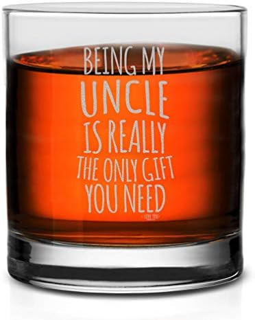Veracco Amcam Olmak Gerçekten İhtiyacınız Olan Tek Hediye Viski Bardağı Komik Doğum Günü Hediyeleri Amca Babalar Günü Baba Büyükbaba