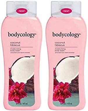 Bodycology Nemlendirici Vücut Yıkama, Hindistan Cevizi Ebegümeci, 16 oz Bodycology (2'li Paket) Bodycology