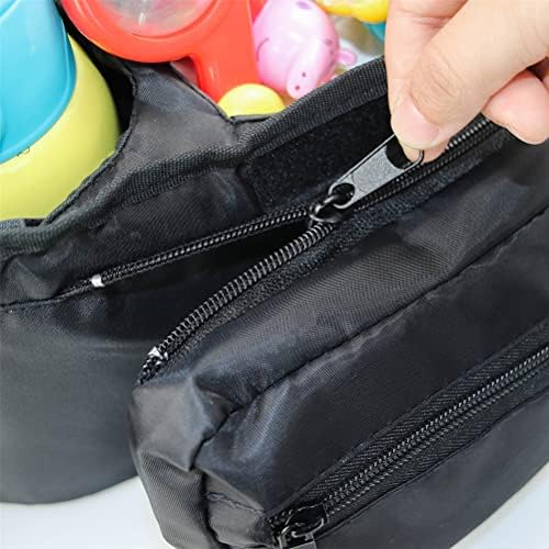 Abenow Arabası Organizatör, bebek Arabası Çantası ile Ayrılabilir Çanta Ayarlanabilir Sapanlar Bebek Arabası saklama çantası