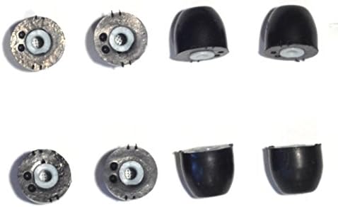 8 PAKET-Küçük SHURE EABKF1-10S (PA910S) Yedek Siyah Köpük Kulak ipuçları kollu fit SHURE SE110 SE112 SE115 SE210 SE215 SE310