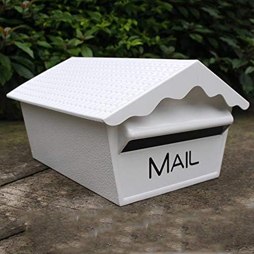 DSWYX Posta Kutusu Dekoratif Döküm Alüminyum Posta Kutusu Bağlantısız Standı Kutup Posta Kutusu Posta Kutusu Posta Kutusu posta