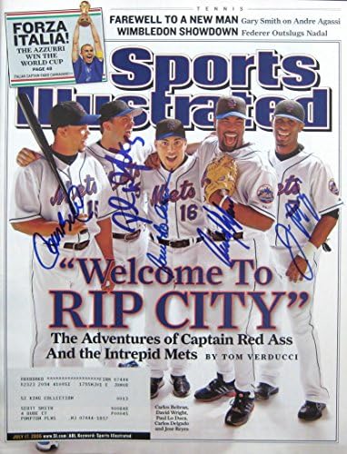 Mets 2006 7/17/06 imzalı dergi