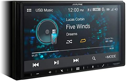 ALP ıLX-W650 7 Dijital Medya Bluetooth Carplay Alıcı + Plaka Kamera