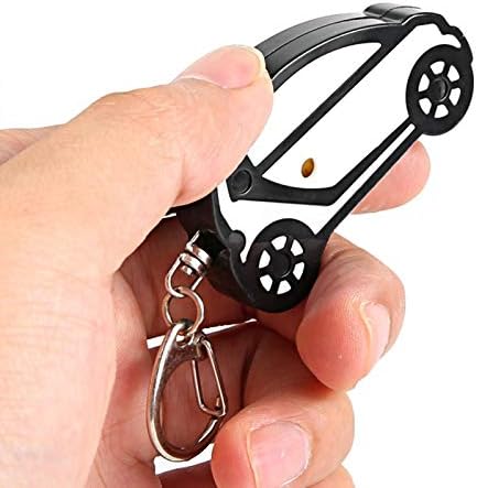 Anahtar Bulucu Alarmı, Abs Malzeme Taşıması Kolay Alarmlı Anahtarlık Anahtar Bulucu, Araba Cüzdanları için(Beyaz ve Siyah)