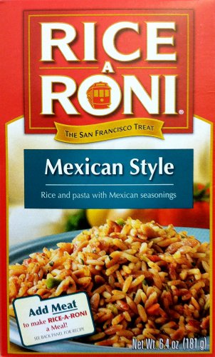 Pirinç-A-Roni MEKSİKA tarzı Lezzet 6.4 oz (2 paket)