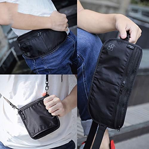 YYXXLL Saklama çantası Gizli Anti-Hırsızlık Sertifikası Pasaport Çantası Asılı Boyun Çantası Naylon Cepler Çift kullanımlı Modeller