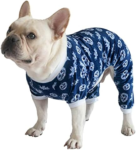 CuteBone Cadılar Bayramı Köpek Pijama Kostümleri Pet Giysi Kedi Giyim Gömlek Kış Tatil Sevimli Pjs Kıyafetler için Doggie Onesies