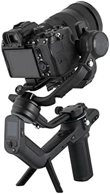 Kamera sabitleyici 3-Eksen El Gimbal Sabitleyici Kolu Kavrama Ekran Ekran Siyah için Açık Video Kayıt