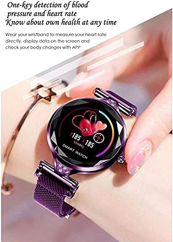 Kadın spor ızci Kalp Hızı Spor Bileklik akıllı saat Su Geçirmez IP67 Etkinlik Tracker Kan Basıncı akıllı bilezik ile Kronometre