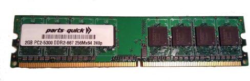 2 GB Bellek ıçin Foxconn P35AX-S Anakart DDR2 PC2-5300 667 MHz DIMM OLMAYAN ECC RAM Yükseltme (parçaları-hızlı MARKA)