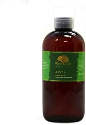 8 Oz Premium Portakal Esansiyel Yağı Sıvı Altın Saf Organik Doğal Aromaterapi