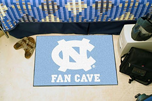 FANMATS 14620 UNC Kuzey Carolina Üniversitesi Chapel Hill Fan Mağarası Başlangıç Halısı