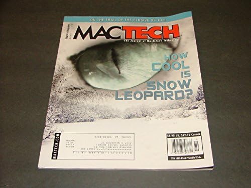 MAC Tech Dergisi Ekim 2009 Snow Leopard Ne Kadar Havalı? Zor işletim SİSTEMİ 10.6