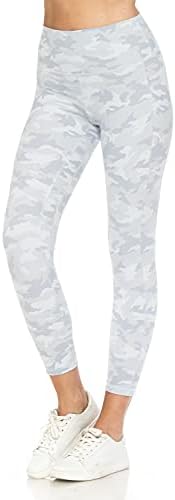 Cepli Kadın Premium Naylon Yüksek Bel Egzersiz Aktif Yoga Pantolonu: Tam, Kapri, 7/8 Uzunluk