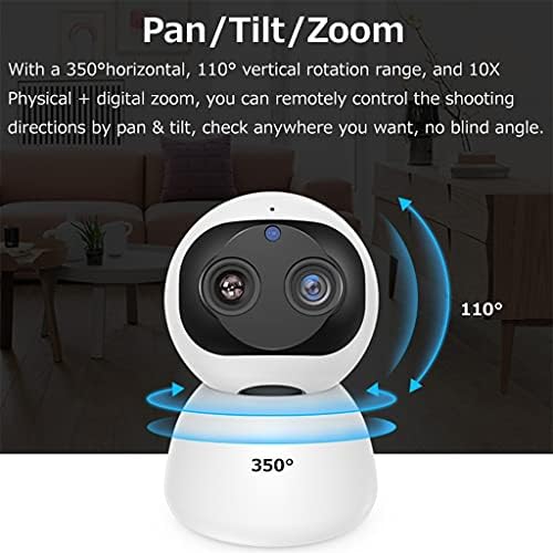XJJZS 1080 P Akıllı Ev WiFi IP Kamera Kapalı Güvenlik Gözetim CCTV Zoom Hareket Algılama Pet bebek izleme monitörü Kam