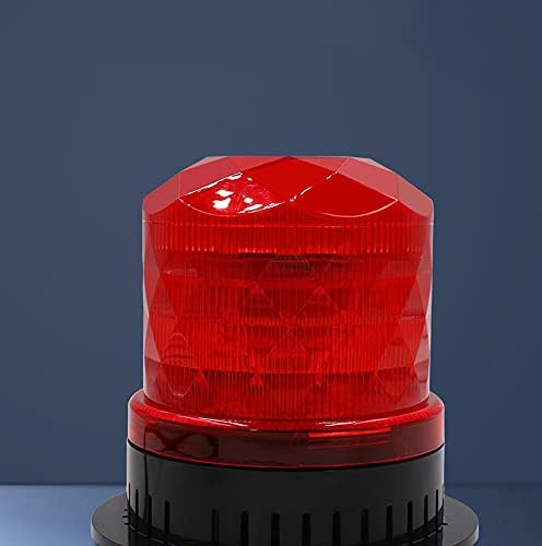 LED kırmızı Amber forklift Beacon Strobe ışık emniyet uyarı yanıp sönen ışıklar için 10-110 V biçme, ATV, kamyon, traktör, golf