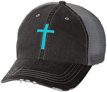Kadın Hıristiyan İşlemeli Çapraz Beyzbol Şapkası