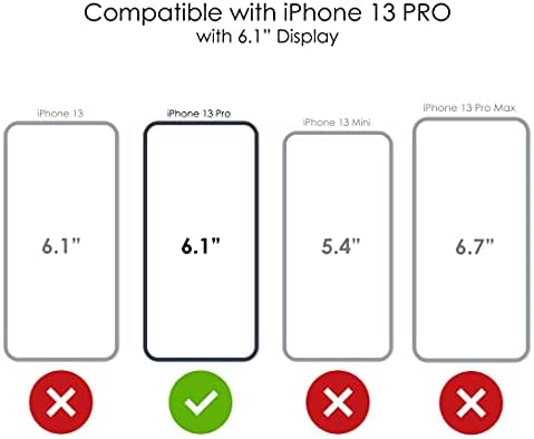 Distinctİnk Temizle Darbeye Hibrid Vaka iPhone 13 PRO (6.1 Ekran) - TPU Tampon, Akrilik Geri, Temperli Cam Ekran Koruyucu-Pembe